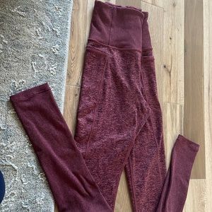 Athletes exhale heel tight xs with long pockets